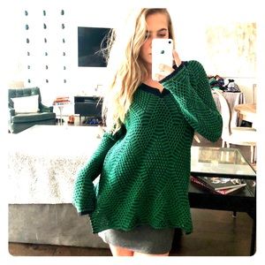 BCBG long sleeve knit sweater